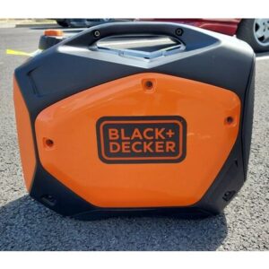 Générateur insonorisé d'inverseur d'essence de Black+DECKER 2.2 kW 230V bxgni2200e (Orange)