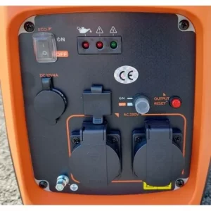 Générateur insonorisé d'inverseur d'essence de Black+DECKER 2.2 kW 230V bxgni2200e (Orange)