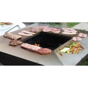 Brasero au feu de bois Colorado Corten